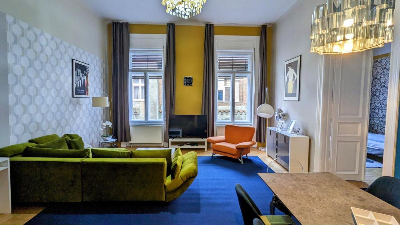 בודפשט Freeparking - Great Synagogue Apartment, 2 Bedroom, 5 People ,Wifi, Ac מראה חיצוני תמונה