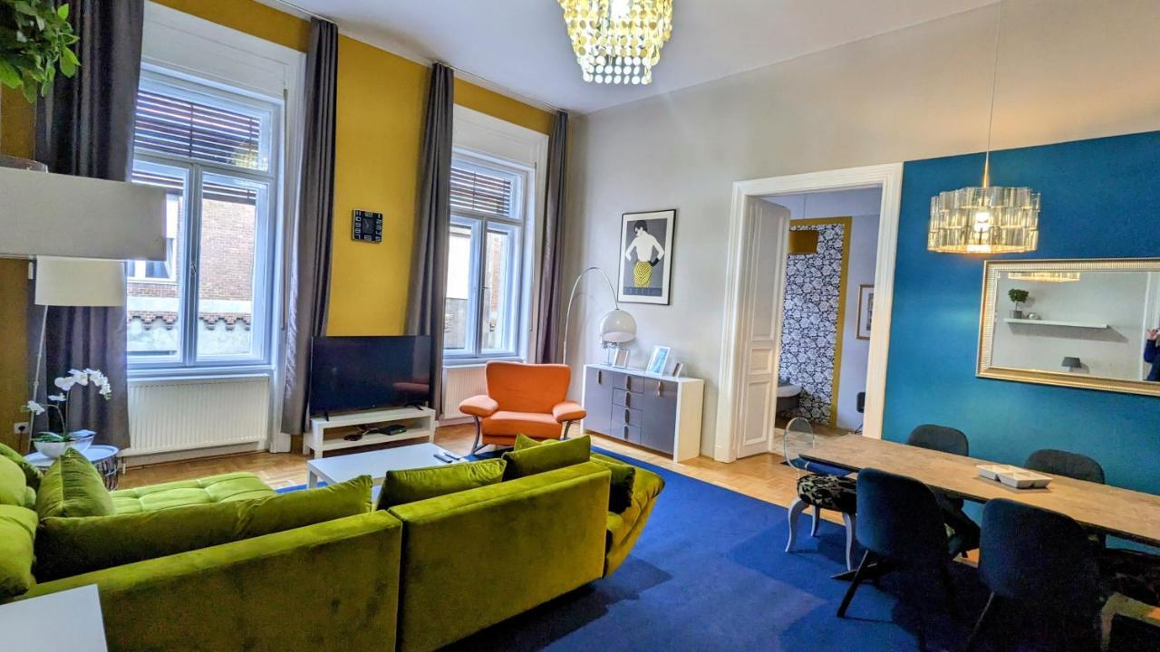 בודפשט Freeparking - Great Synagogue Apartment, 2 Bedroom, 5 People ,Wifi, Ac מראה חיצוני תמונה